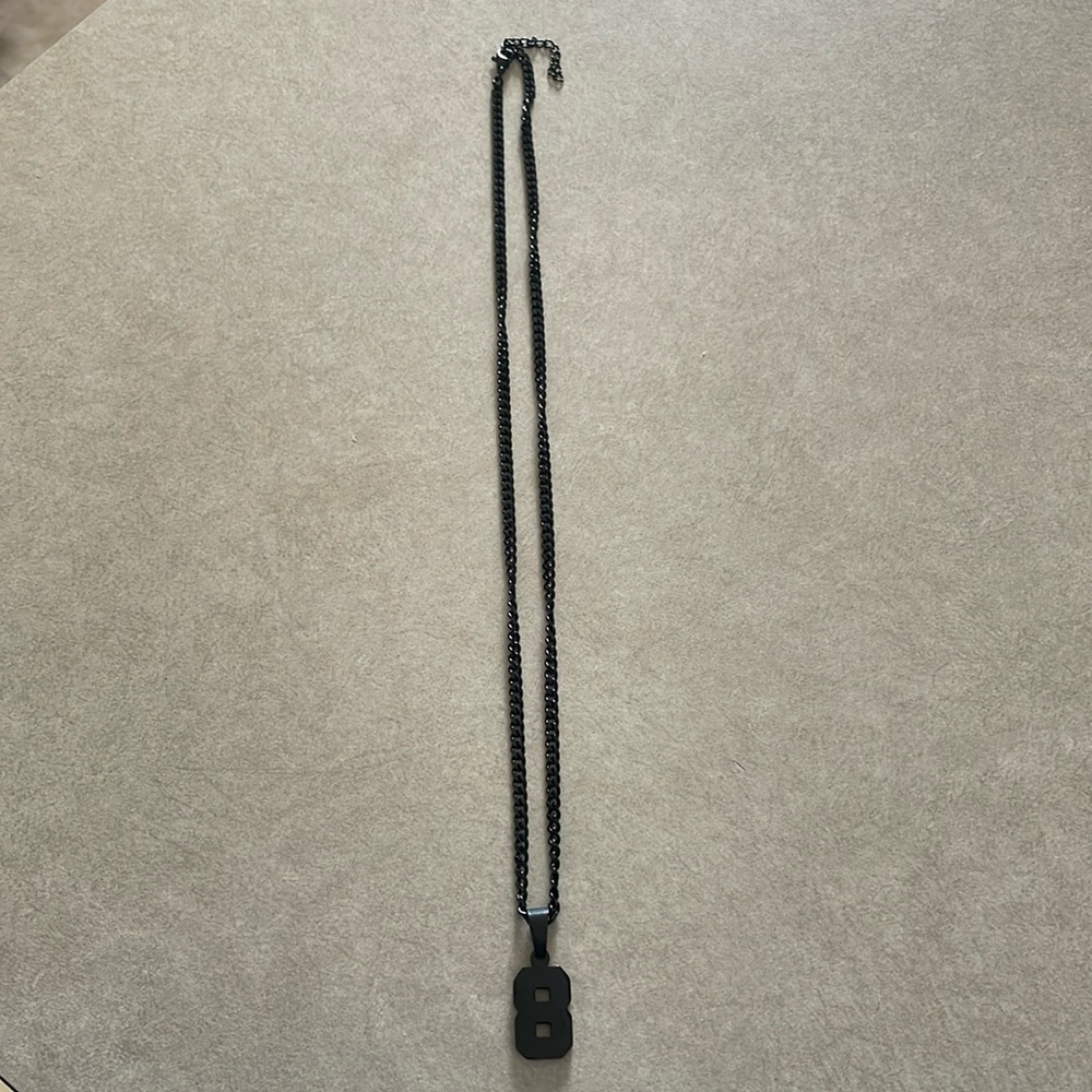 #8 black chain